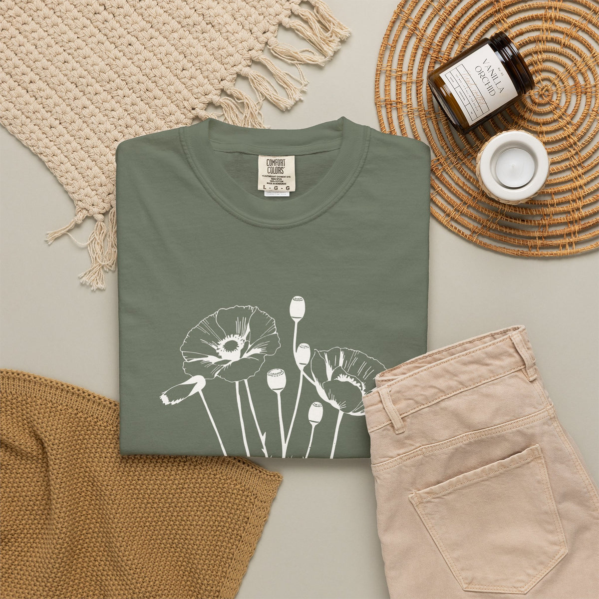 Funny Poppy Patch Shirt - Plant Lover Summer Gift Tee
