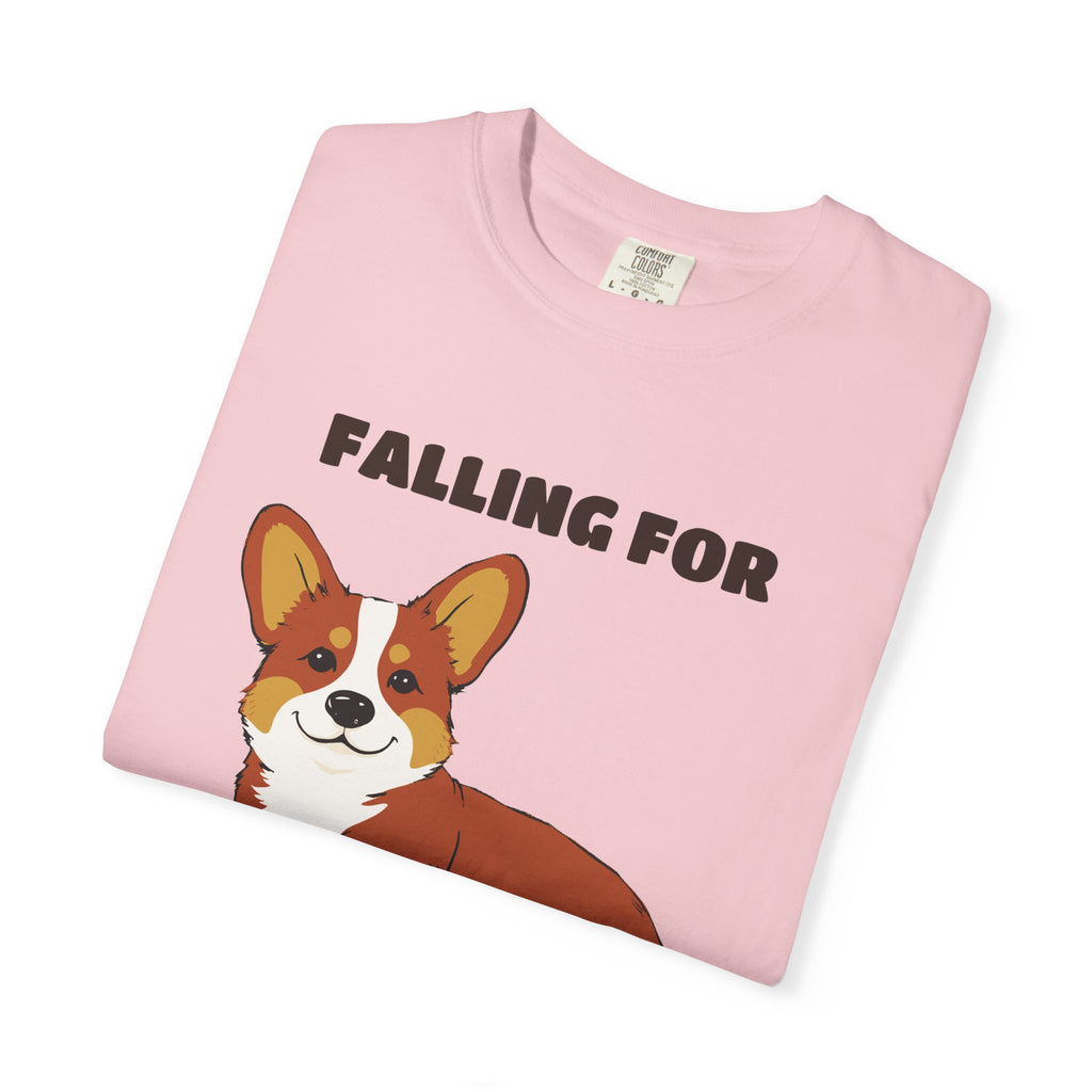Fall Corgi Shirt - Falling For The Sploot Season Tee