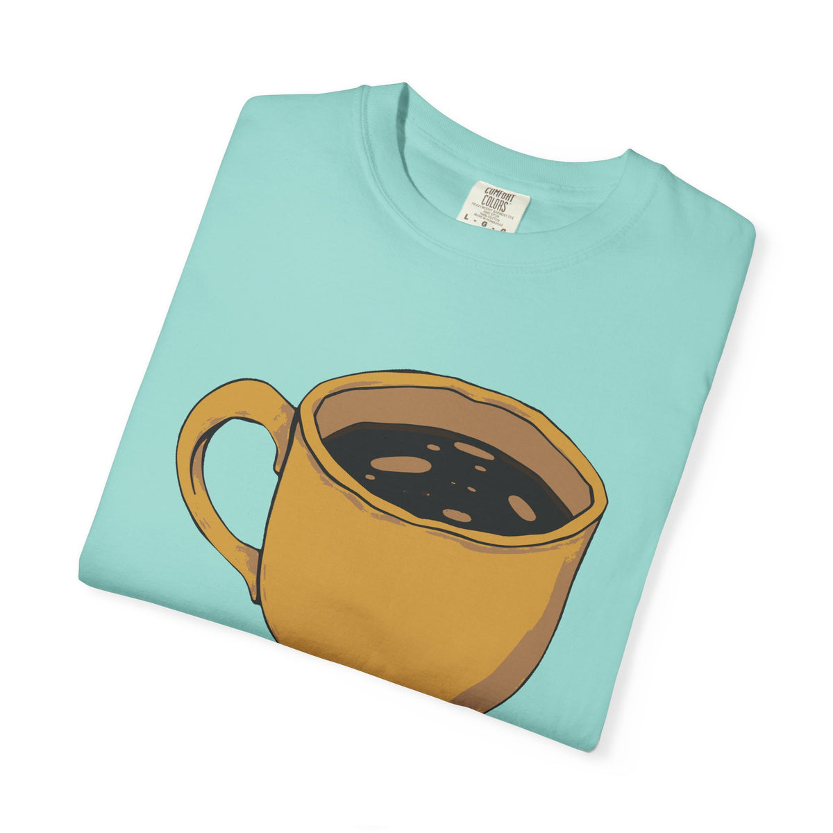 Coffee Lover Shirt - Strong Coffee Quiet Mornings Tee