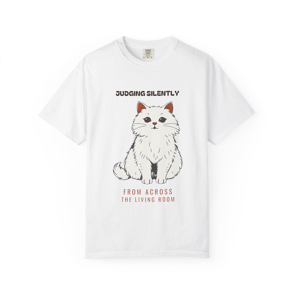 Cat Owner Shirt - Judging Silently From Across the Living Room Tee