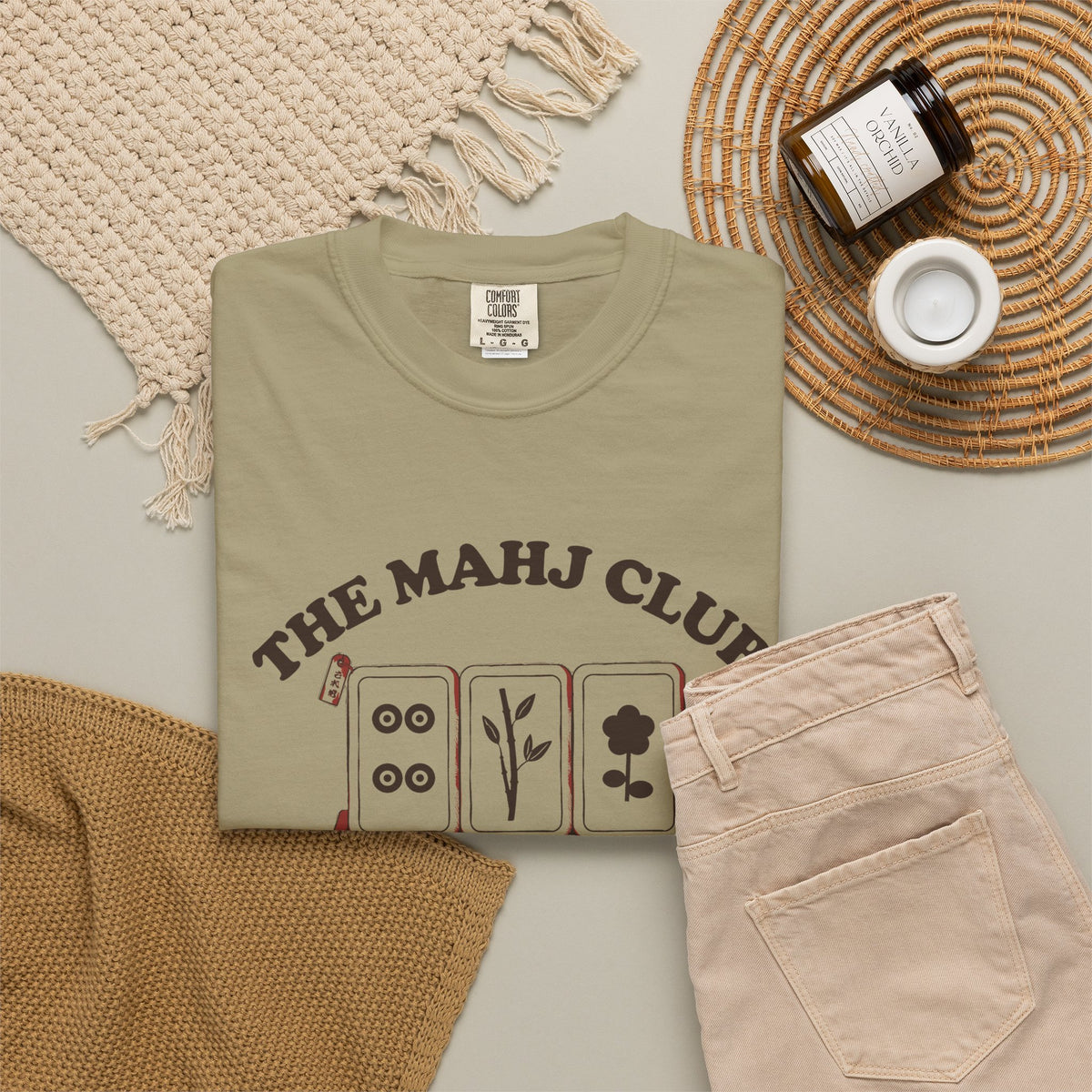 Mahjong Club Shirt - The Mahj Club Lose Gracefully Snack Loudly