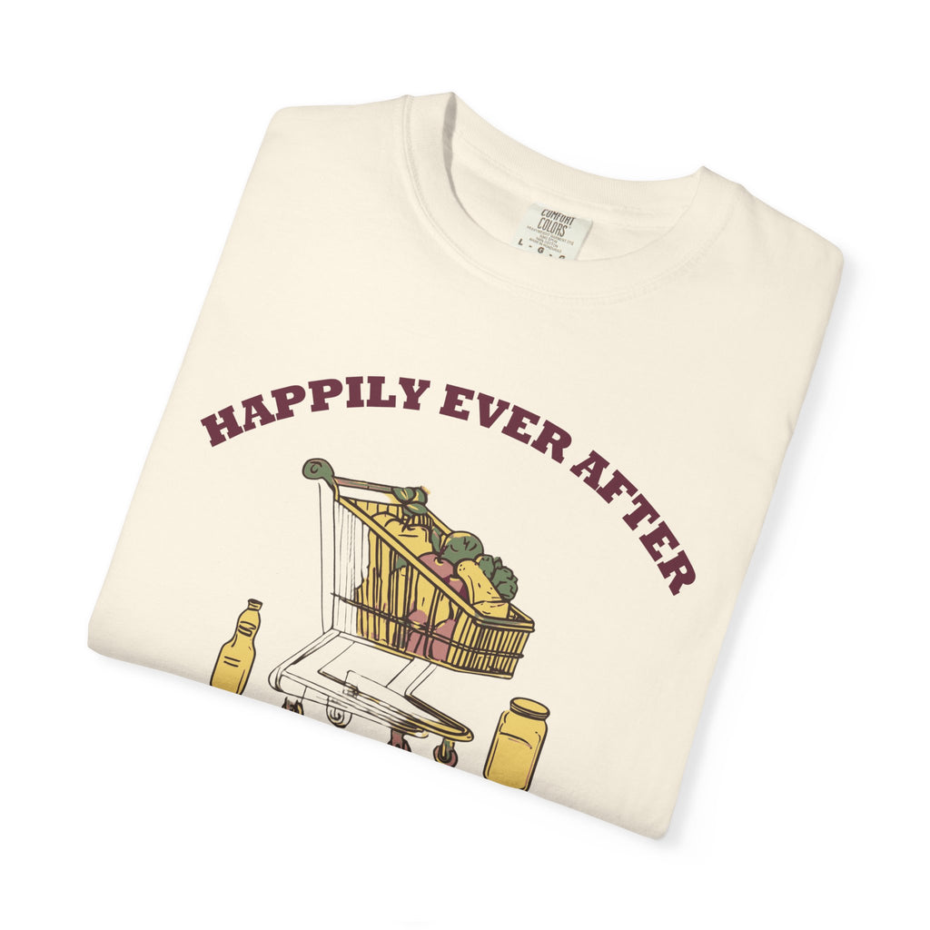 Couple Shirt - Happily Ever After is Mostly Grocery Shopping