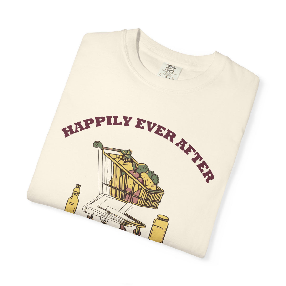 Couple Shirt - Happily Ever After is Mostly Grocery Shopping