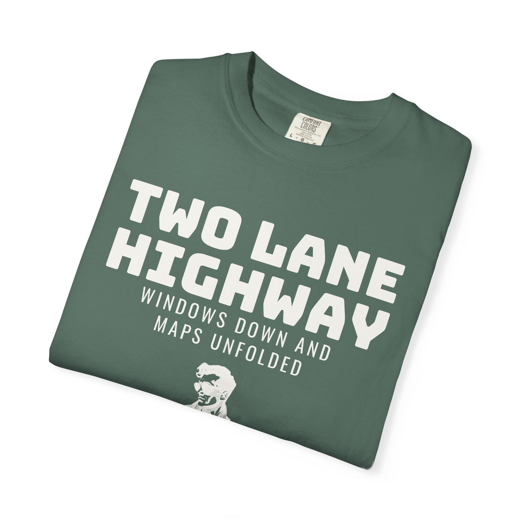 Lover Shirt - Two Lane Highway Windows Down and Maps Unfolded