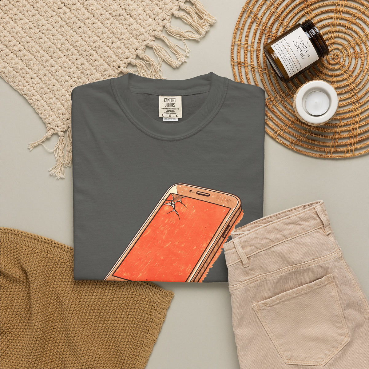 Phone Addict Shirt - One Percent Left. Texted Absolutely Everyone.