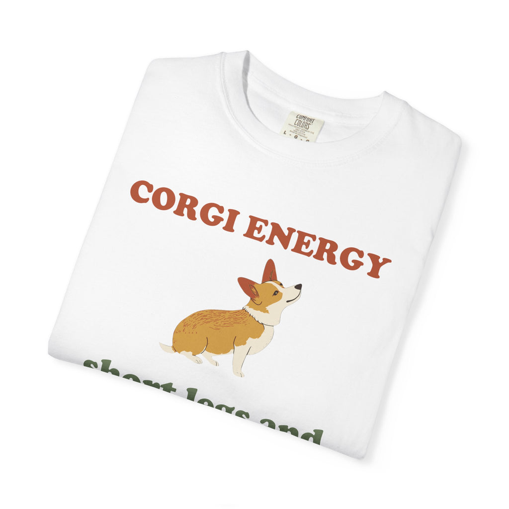 Corgi Owner Shirt - Corgi Energy Short Legs and Pure Drama Tee
