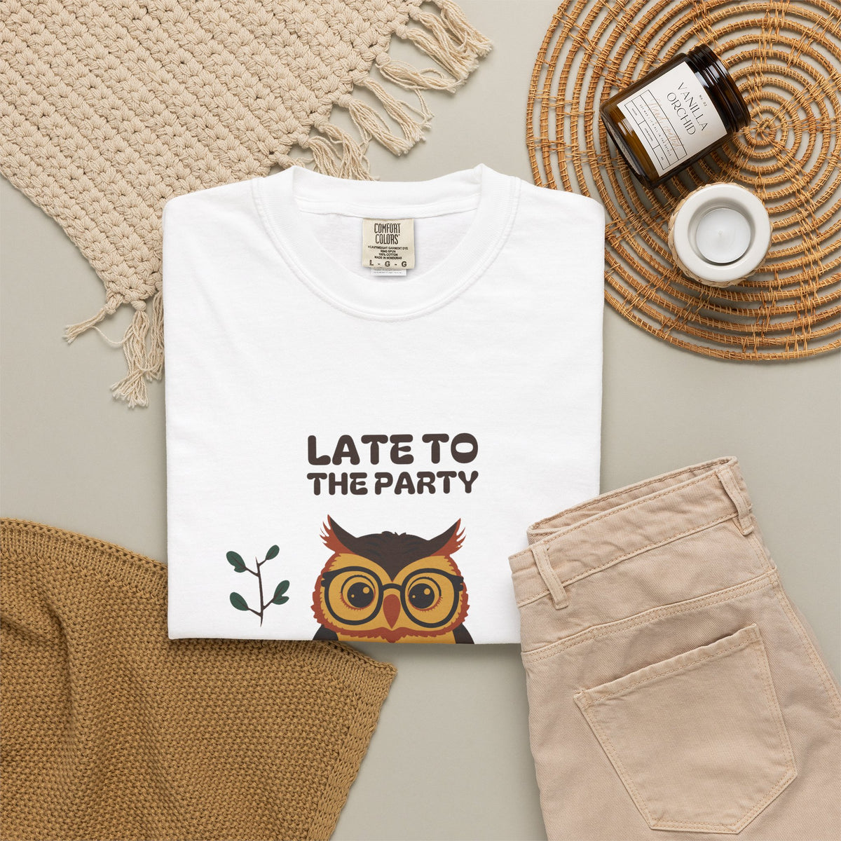 Book Lover Fall Shirt - Late to the Party Early to the Library Tee
