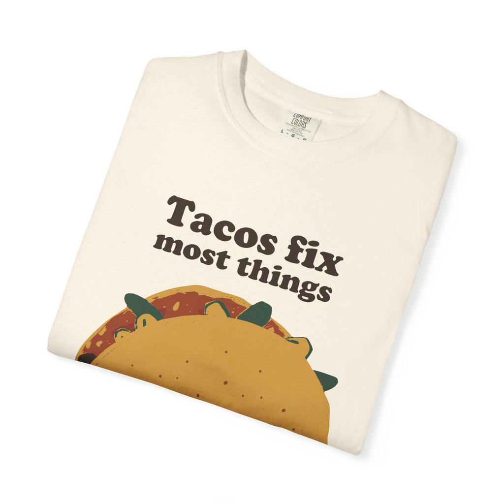 Taco Lover Shirt - Tacos Fix Most Things Tee