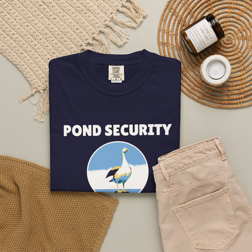 Funny Pond Security Trespassers Get the Hiss Shirt Tee