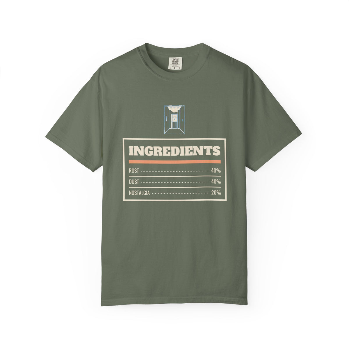 Urban Explorer Shirt - Ingredients Rust Dust Nostalgia Tee