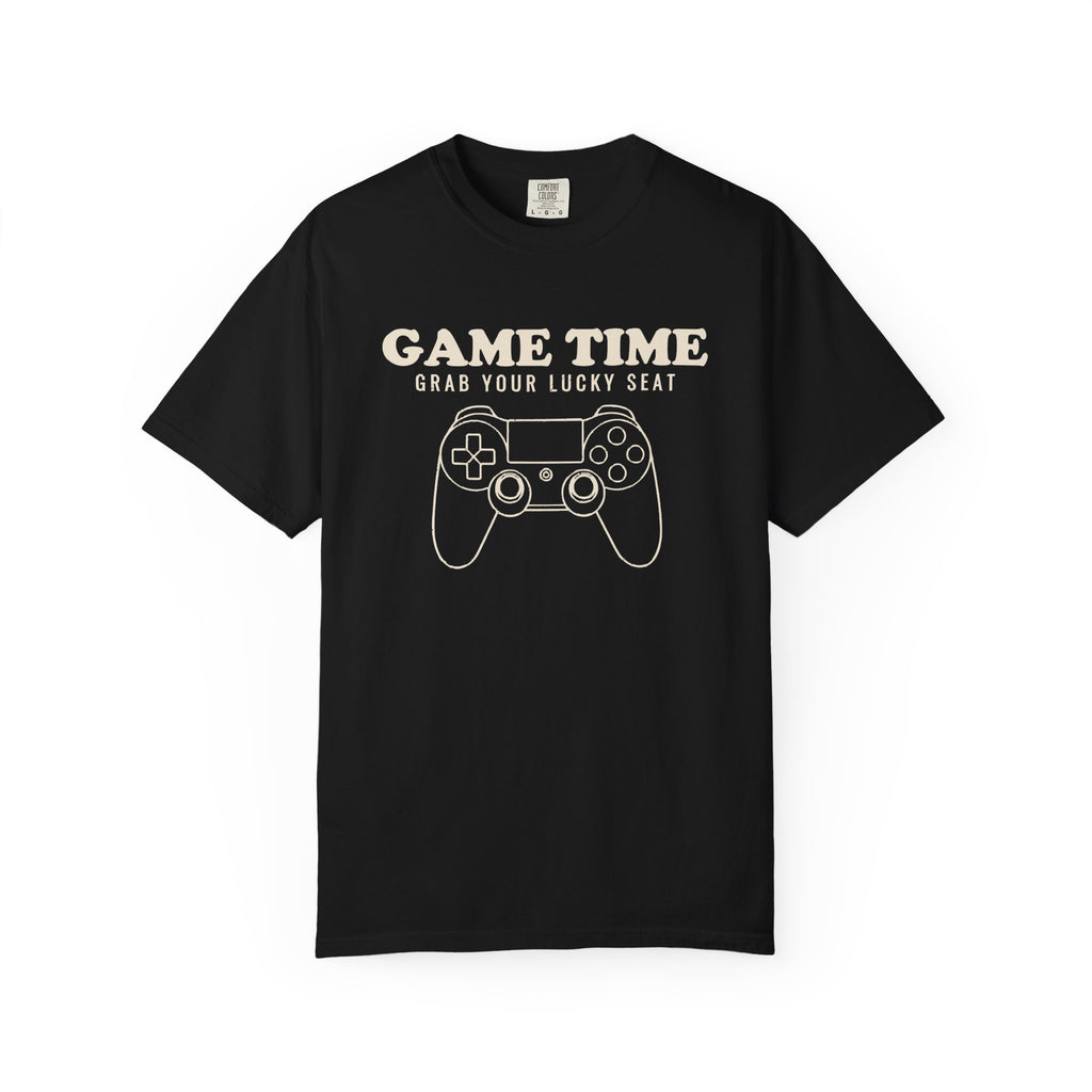 Fans Classic Video Games Shirt - Game Time Grab Your Lucky Seat Tee