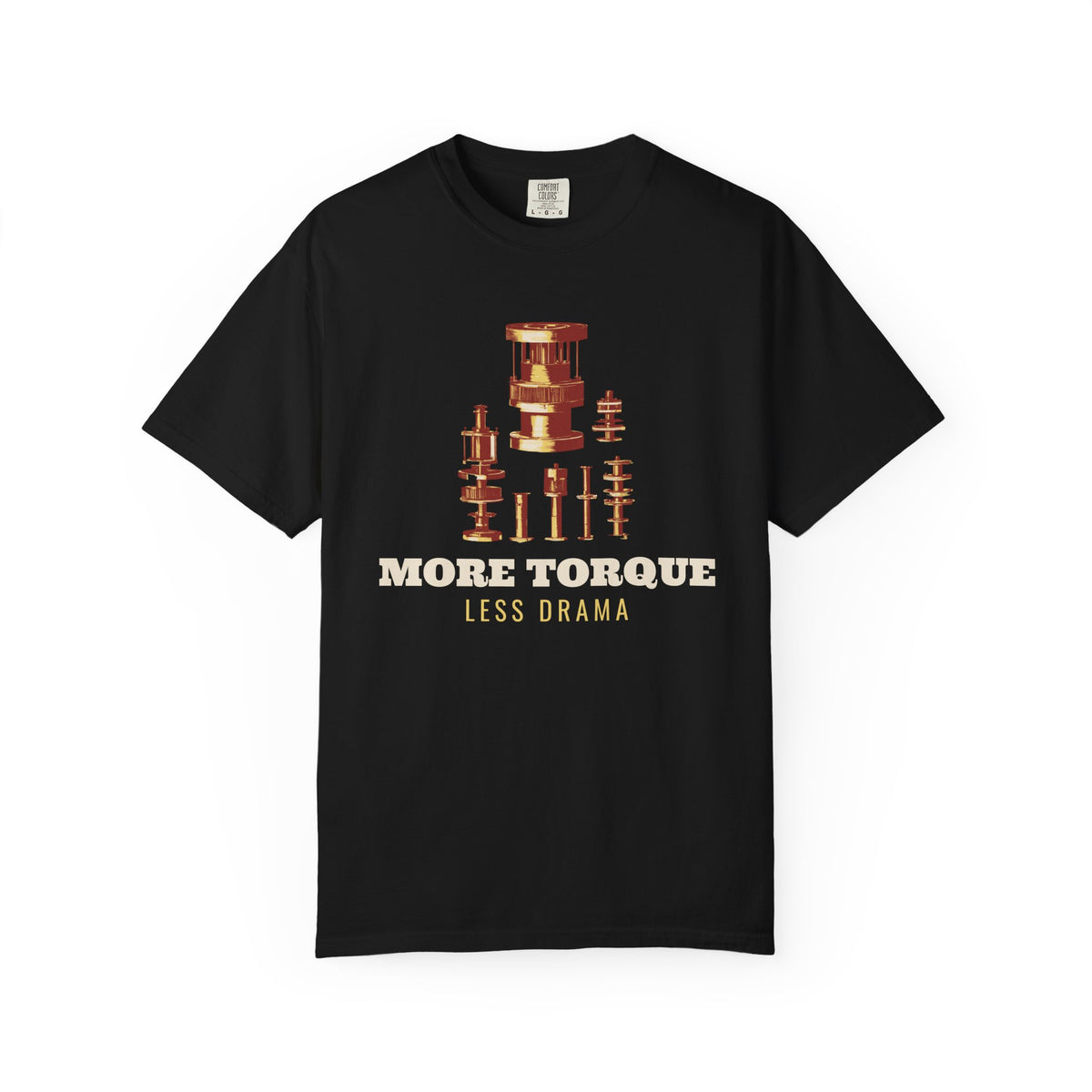 Car Enthusiast Shirt - More Torque Less Drama Tee