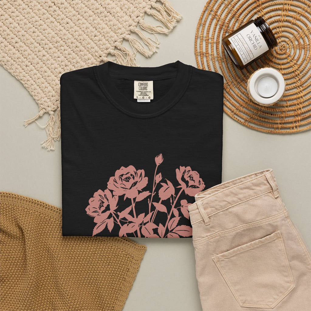 Wildflower Lover Shirt - Wild Rose Tee