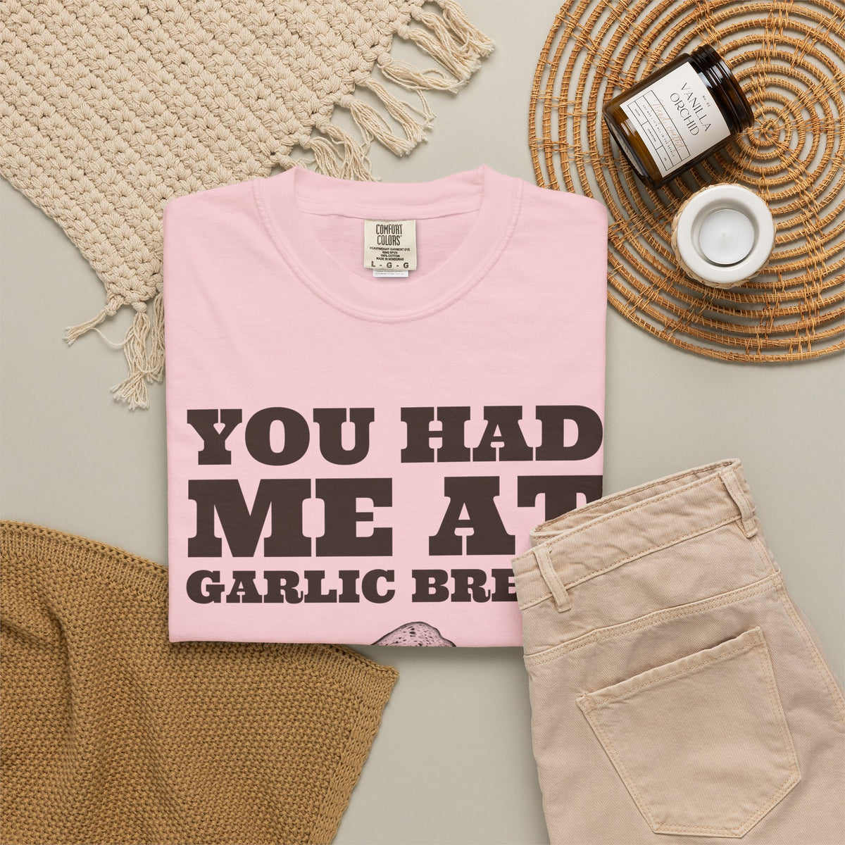 Garlic Bread Fan Shirt - You Had Me at Garlic Bread Tee