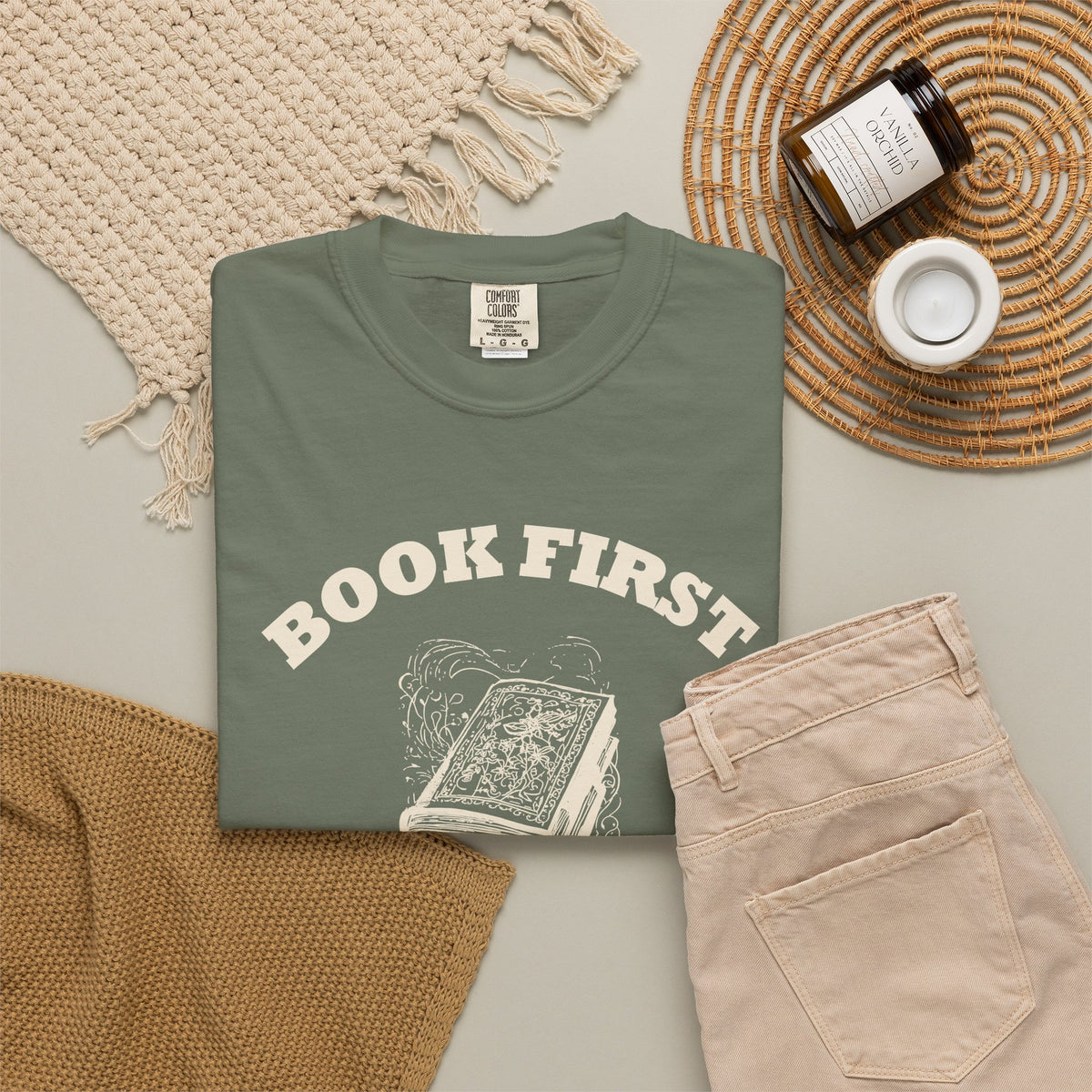 Literary Enthusiast Shirt - Book First The Novel Was Vastly Superior