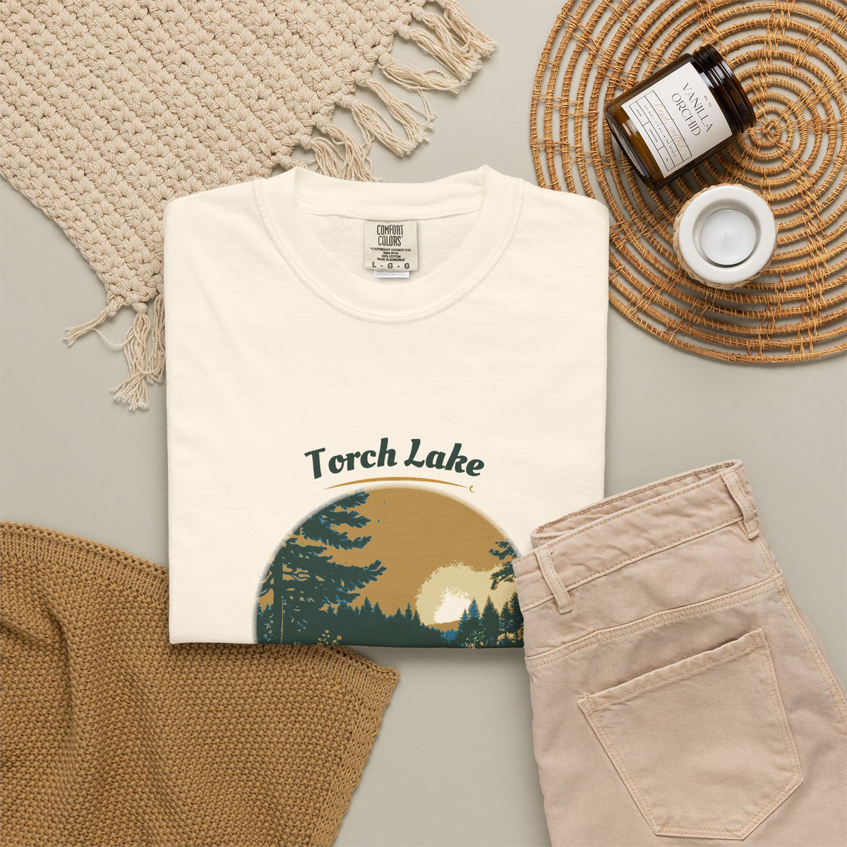 Torch Lake Shirt - Michigan Souvenir Tee