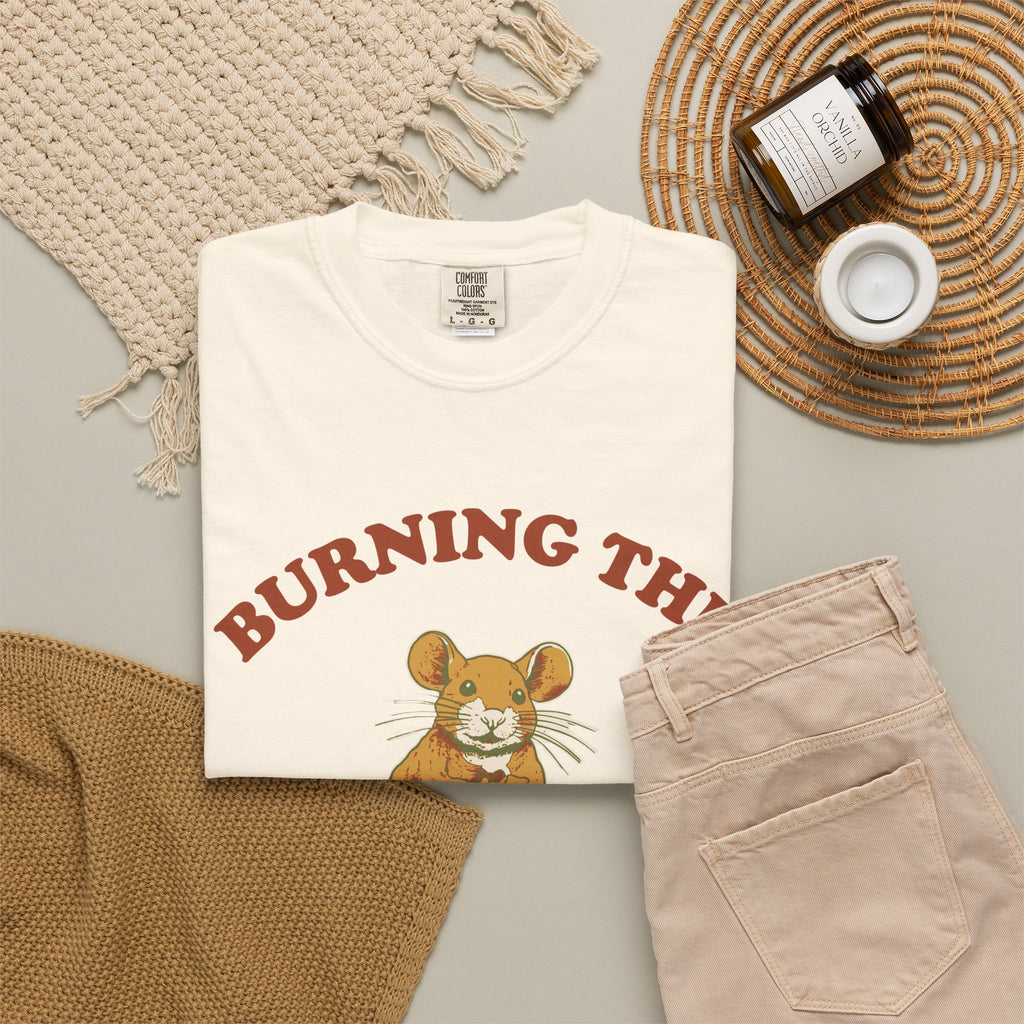 Funny Mouse Shirt - Burning the Midnight Zoomies Tee