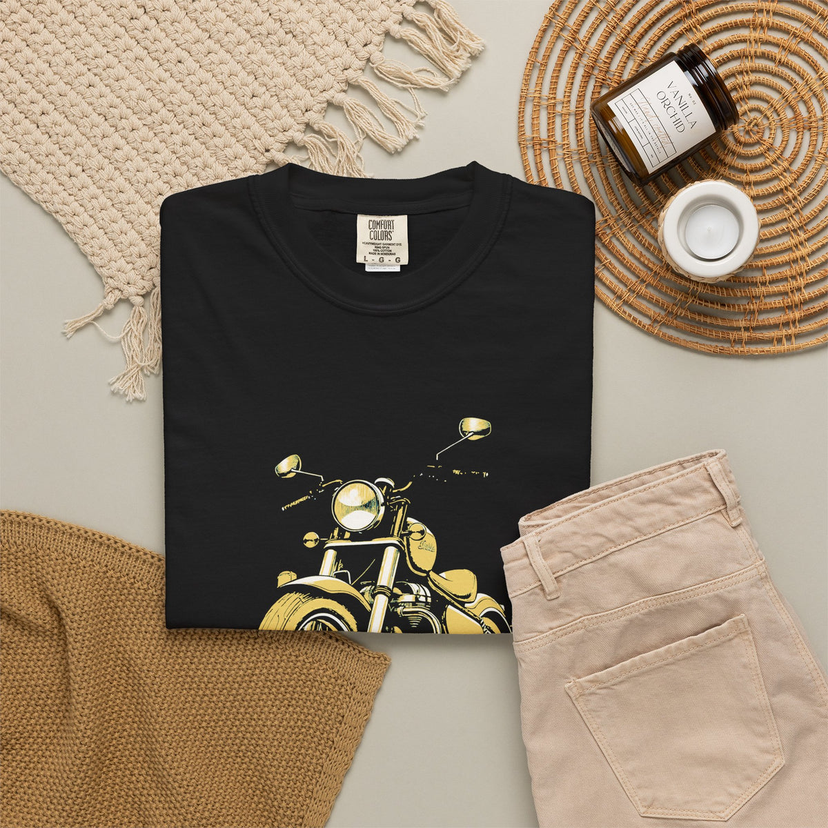 Night Cruise Exhaust Rumbling Shirt Biker Tee