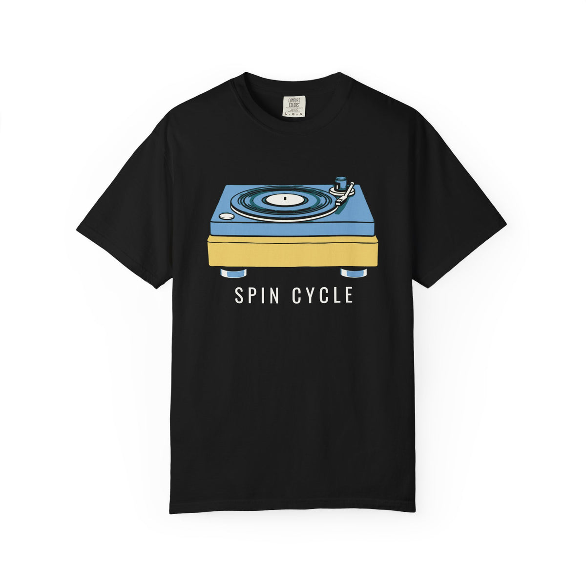 Vinyl Record Shirt - Spin Cycle Record Player Tee for Music Lover