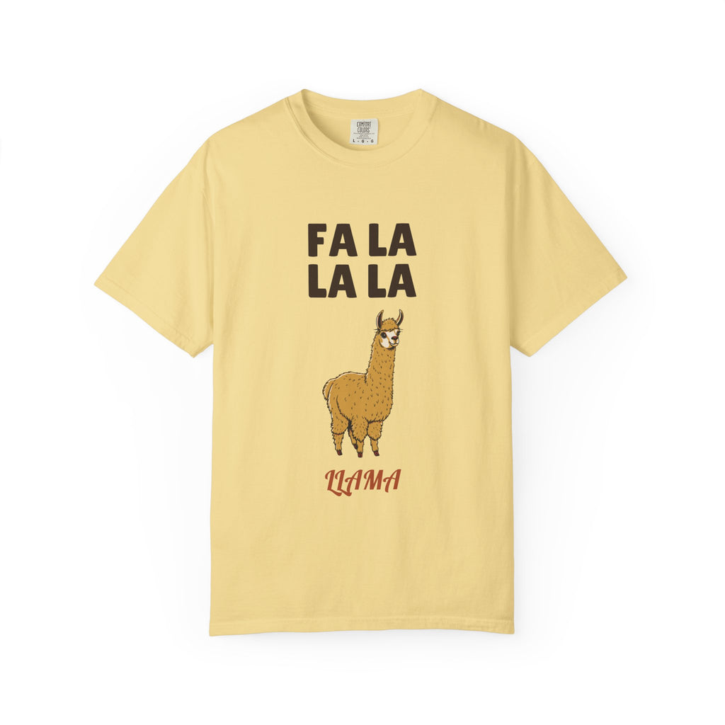 Llama Lover Shirt - Fa La La La Llama Tee