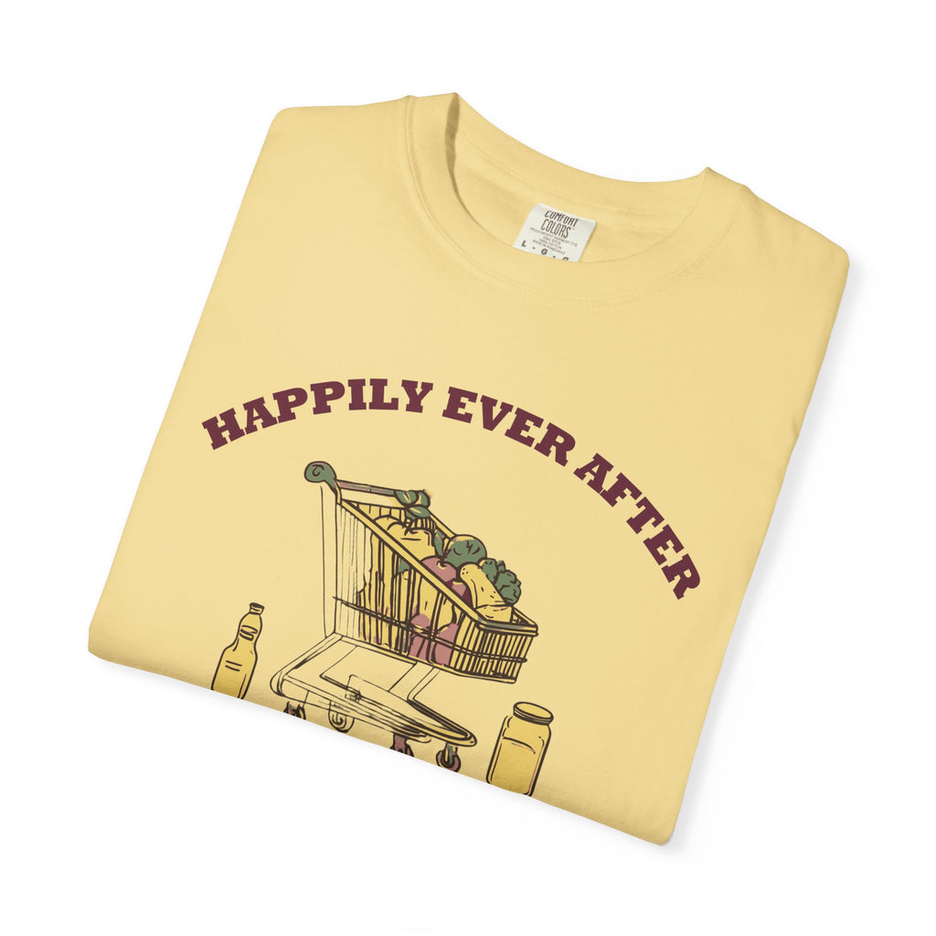 Couple Shirt - Happily Ever After is Mostly Grocery Shopping