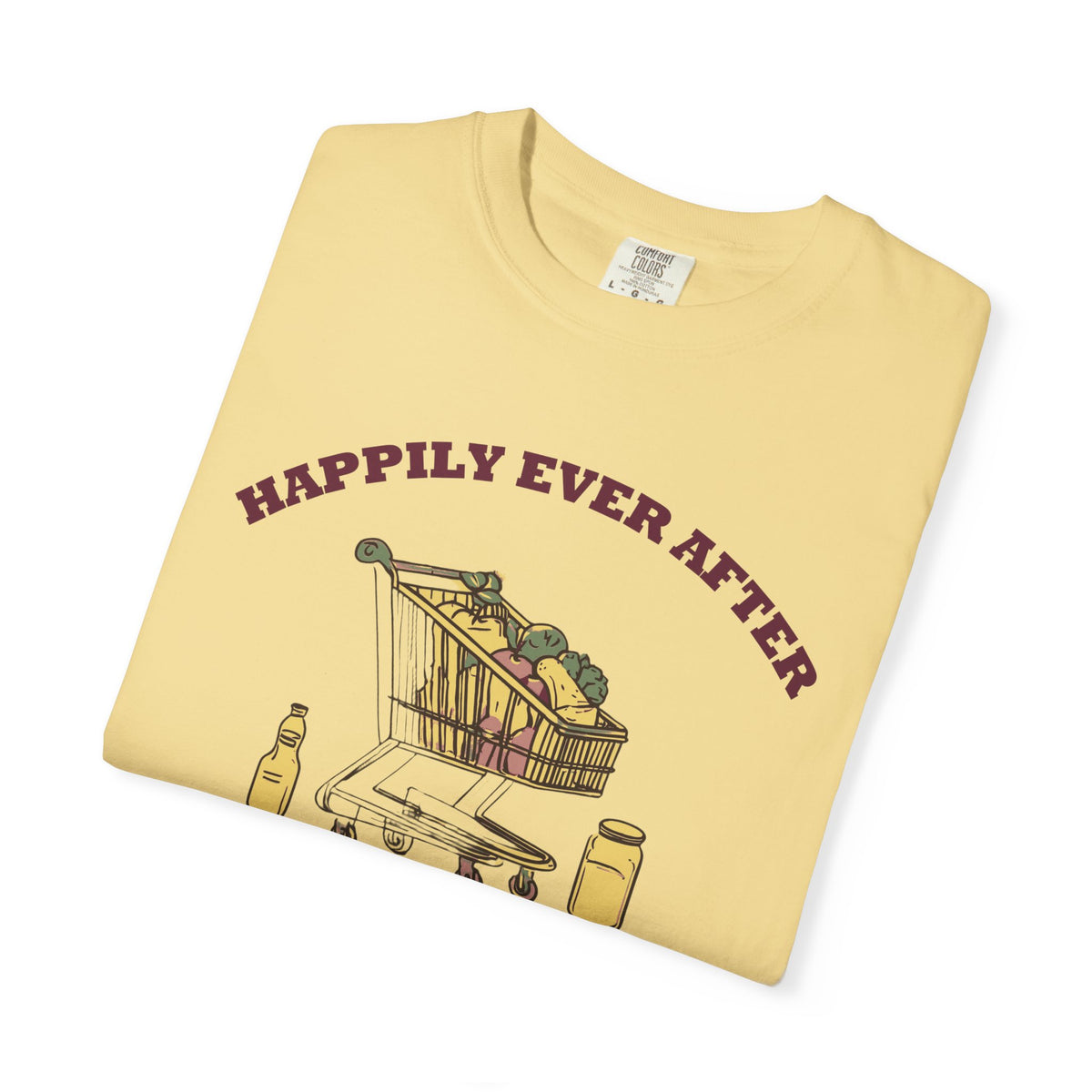 Couple Shirt - Happily Ever After is Mostly Grocery Shopping