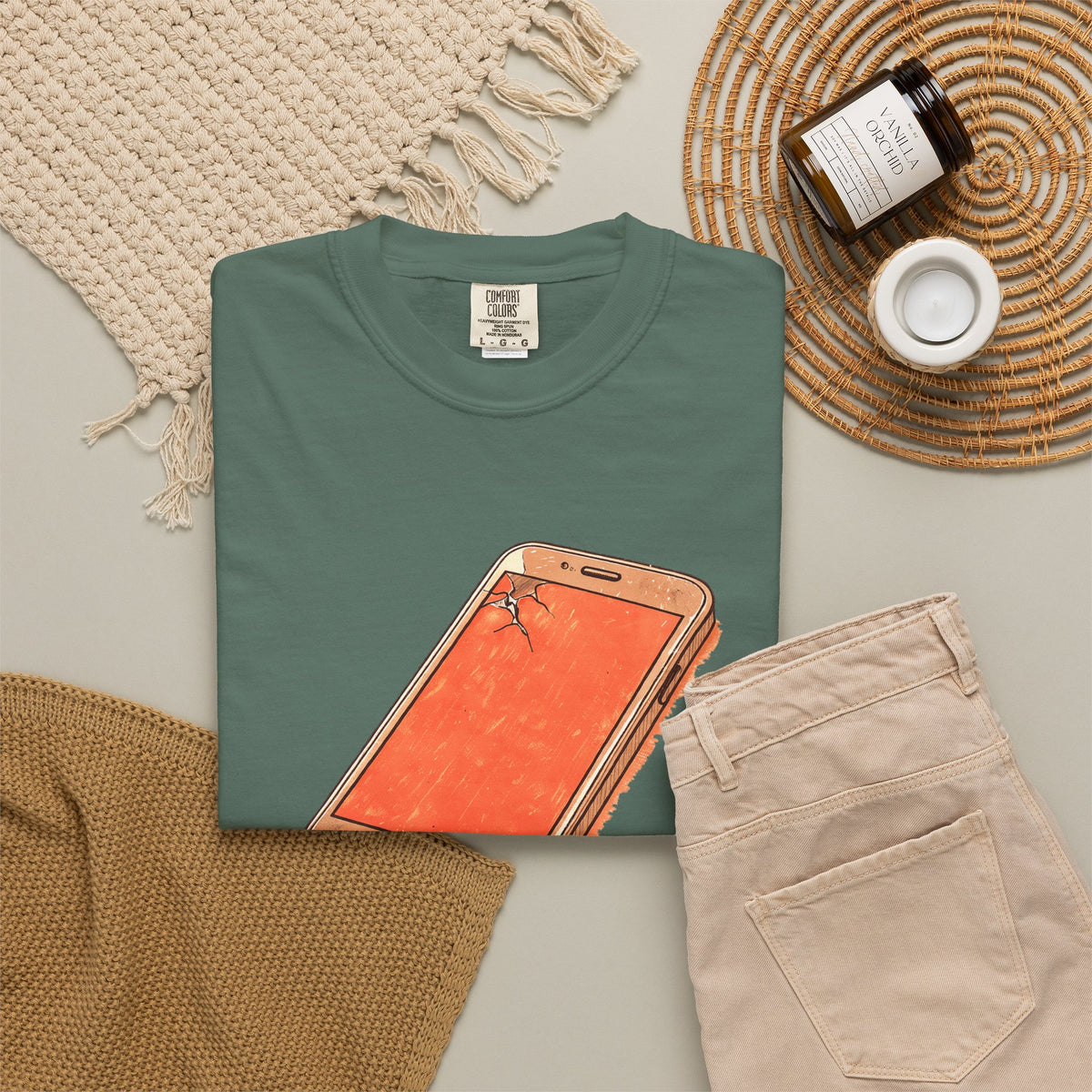 Phone Addict Shirt - One Percent Left. Texted Absolutely Everyone.