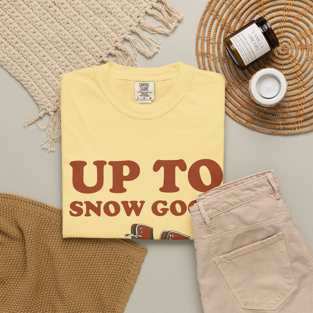 Christmas Skating Shirt - Up to Snow Good Tee