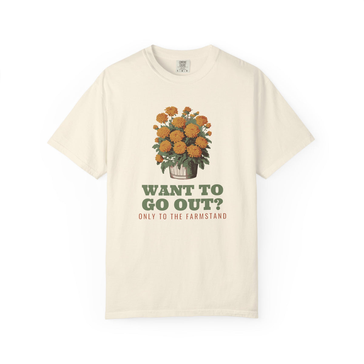 Introvert Fall Shirt - Want to Go out? Only to the Farmstand Tee