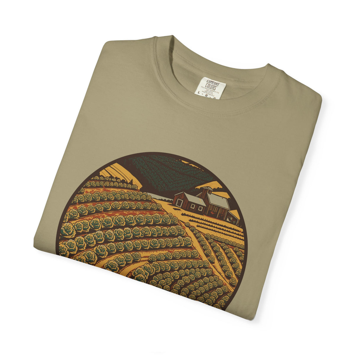 Vegetable Gardener Shirt - Vegetable Farm Hillside Tee