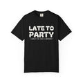 Book Lover Fall Shirt - Late to Party Early to the Library Tee