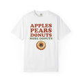 Cider Donut Lover Fall Shirt - Apples Pears Donuts More Donuts Tee