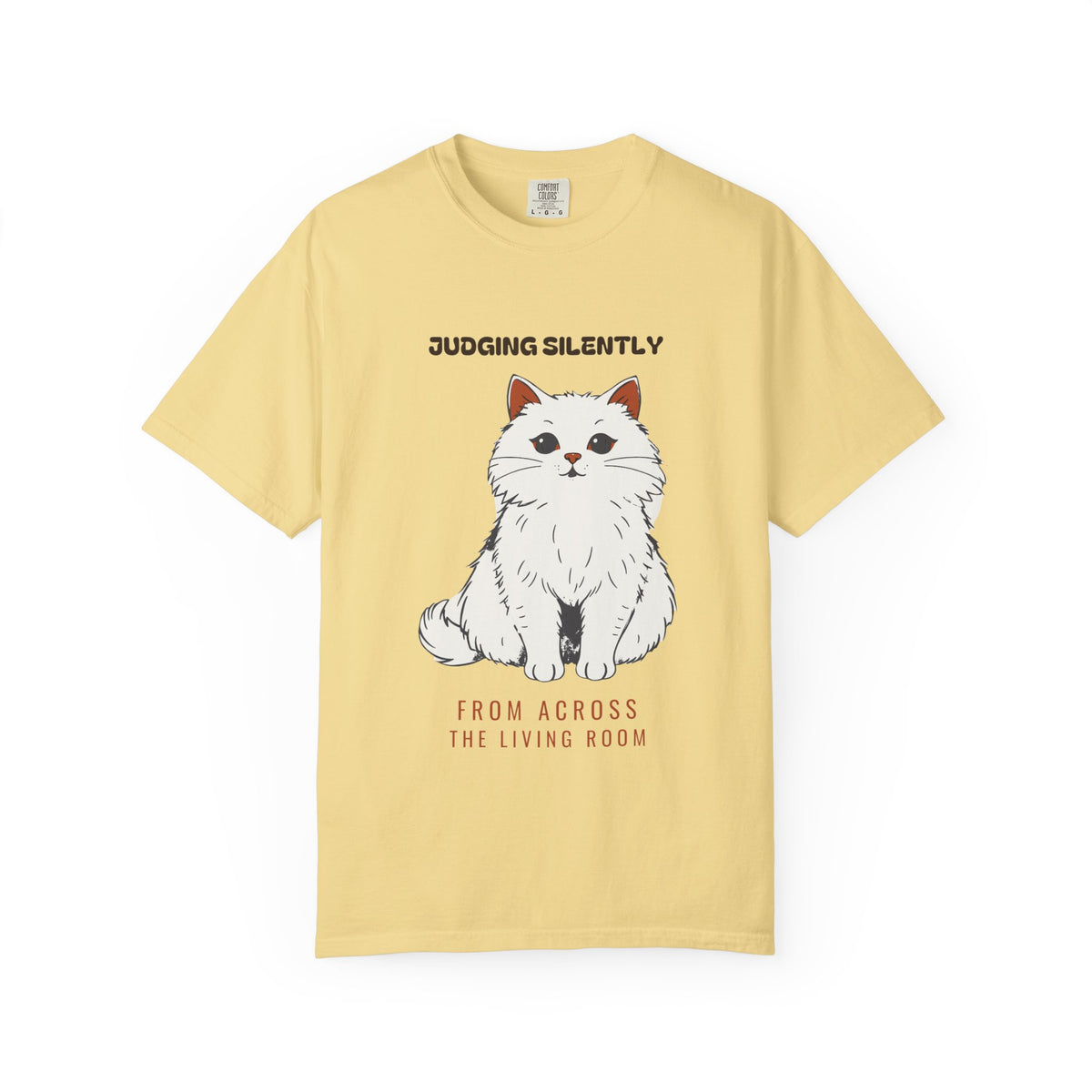 Cat Owner Shirt - Judging Silently From Across the Living Room Tee