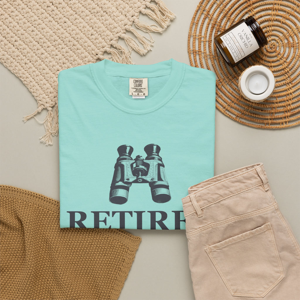 Gift Shirt - Retiree Professional Backyard Bird Watcher