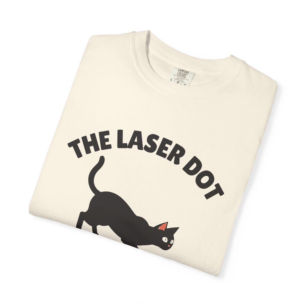 Black Cat Owner Shirt - The Laser Dot Always Wins Tee