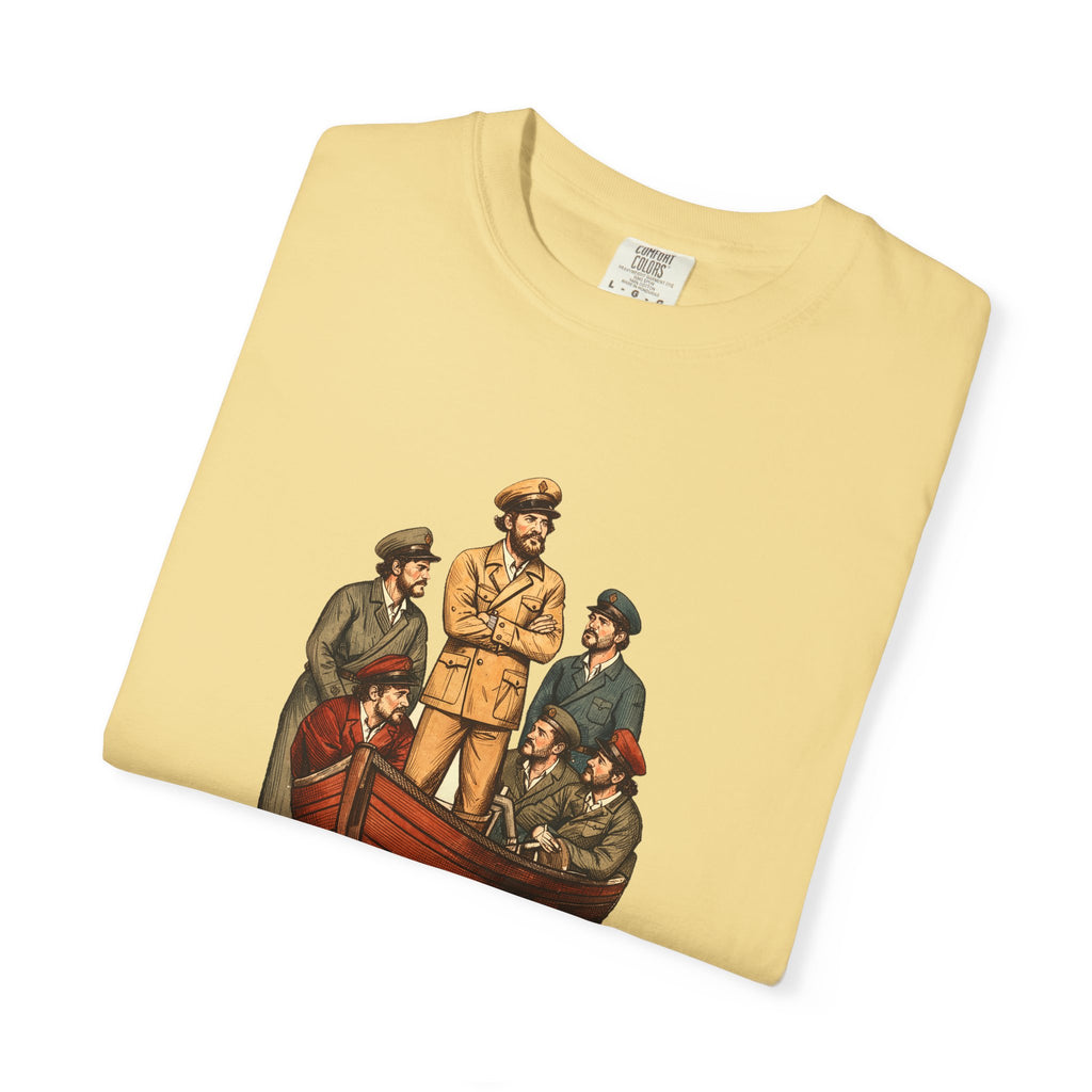 Boat Captain Shirt - Captain of This Boat. Democracy Ends Here.