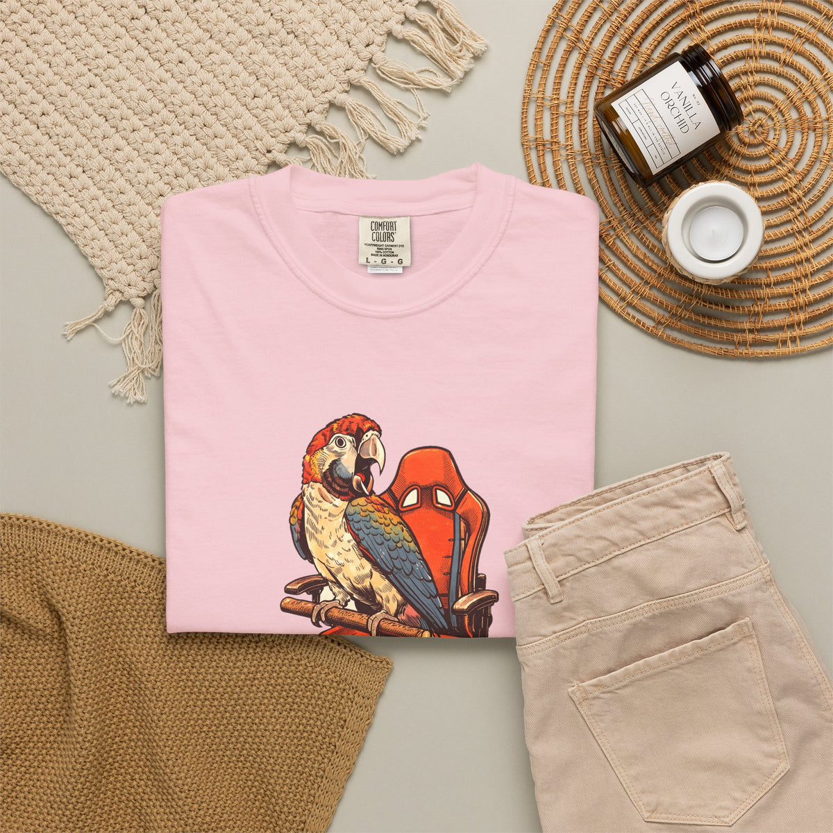 Parrot Owner Shirt - The Parrot Learned My Rage Vocabulary Tee