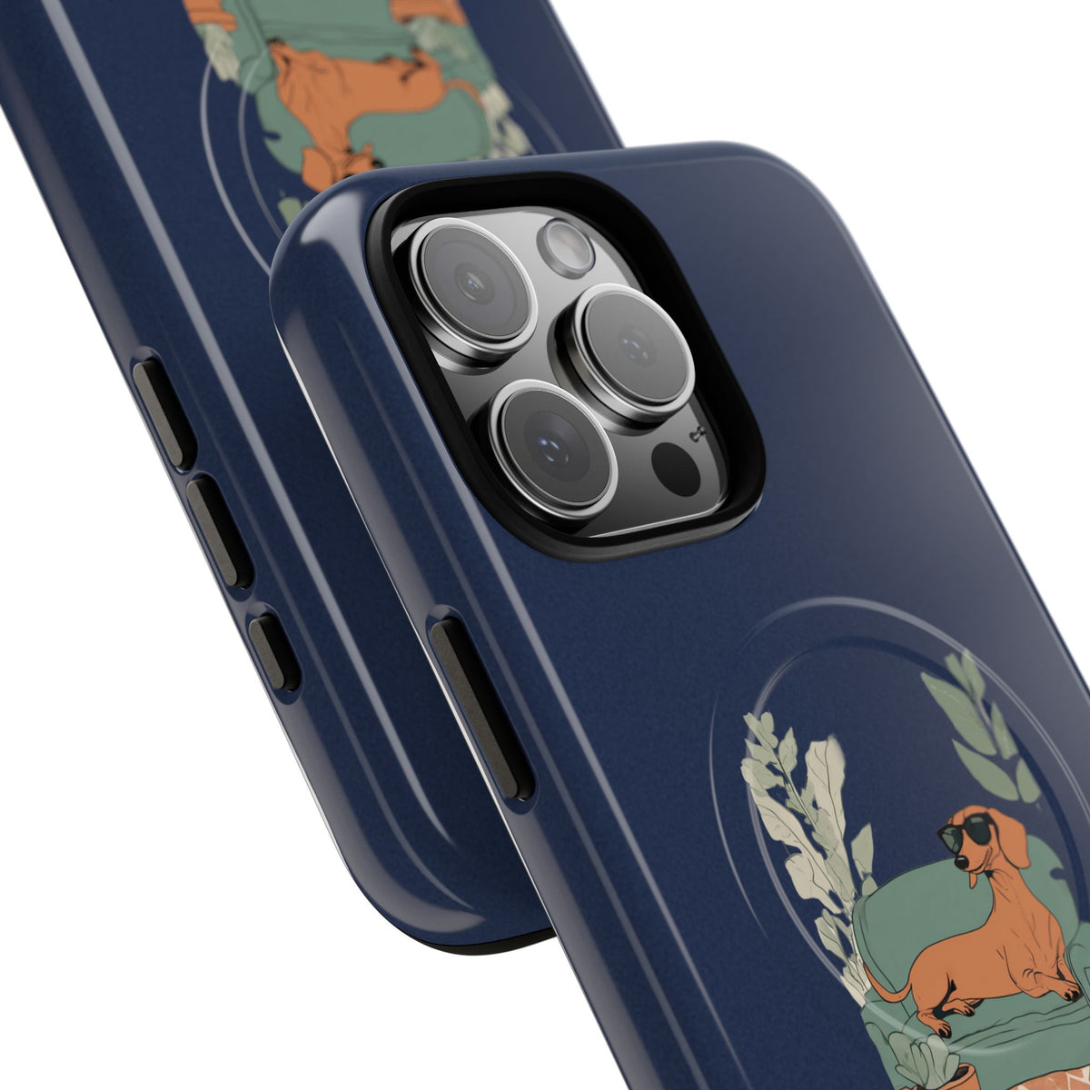 Working Hard So My Dog Can Sleep In MagSafe Phone Case