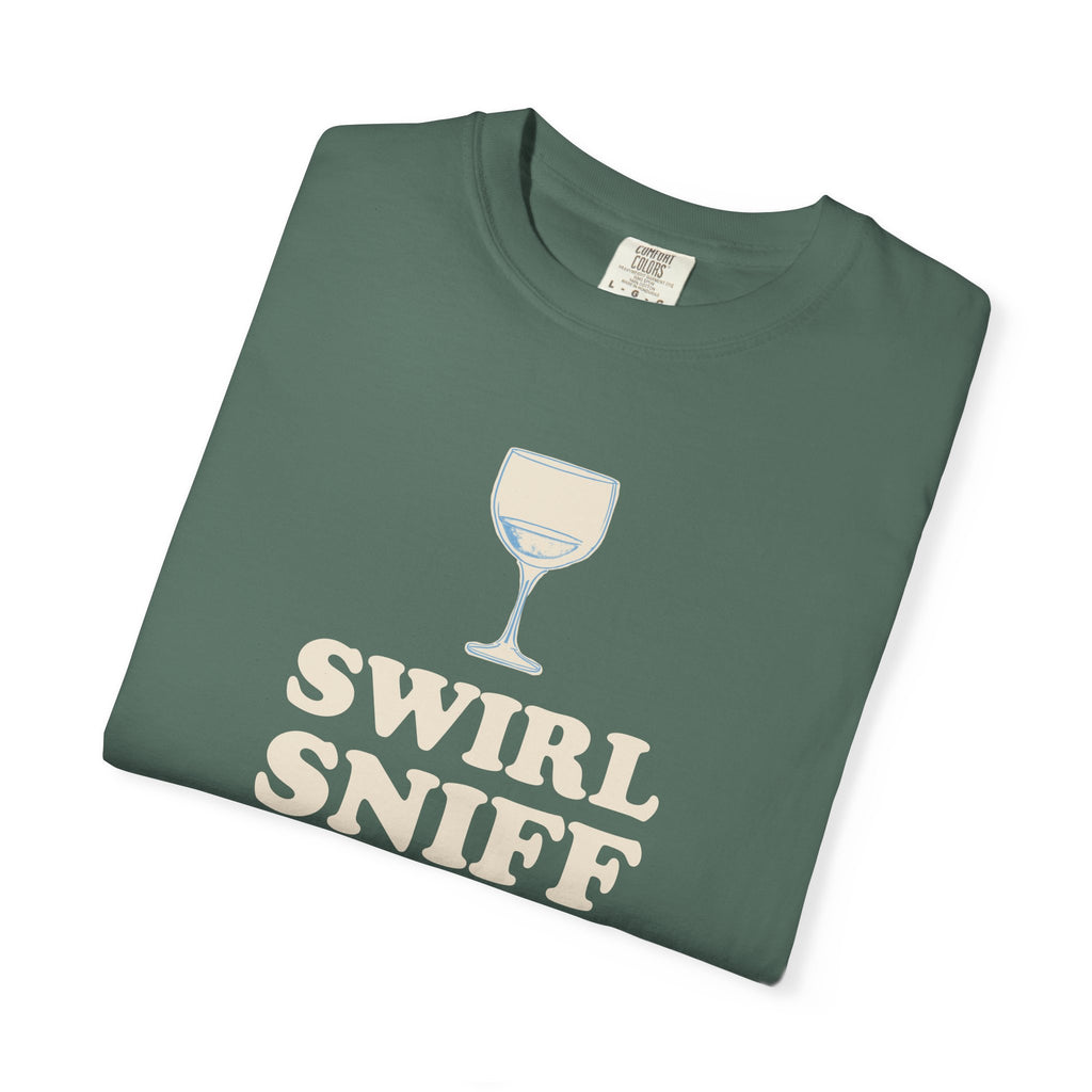 Wine Tasting Shirt - Swirl Sniff Sip Stumble Tee