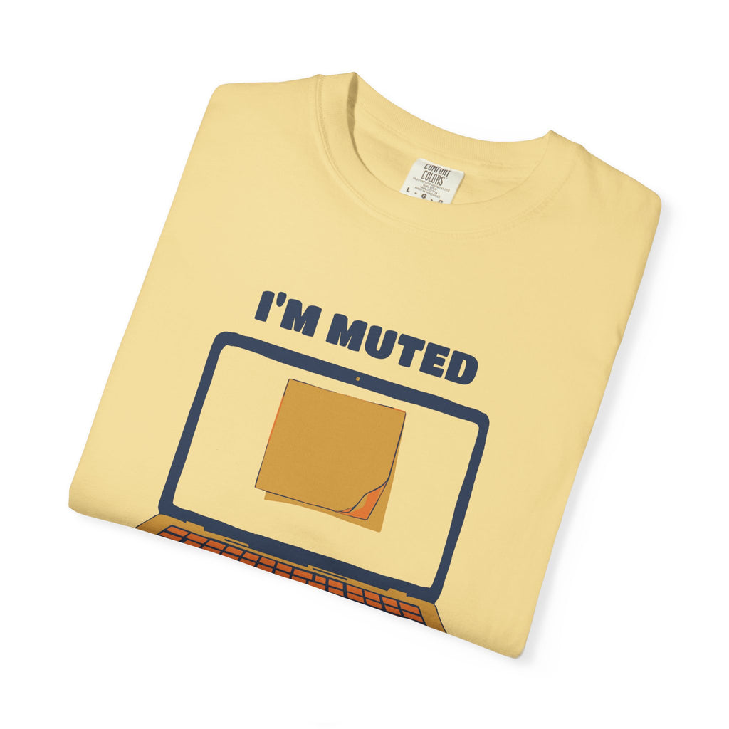 I'm Muted but My Soul is Screaming Shirt Office Worker Tee
