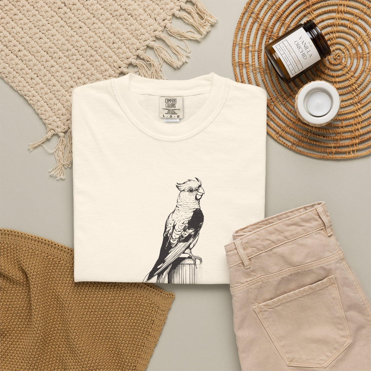 Funny Cockatiels Don't Whisper They Announce Shirt Tee