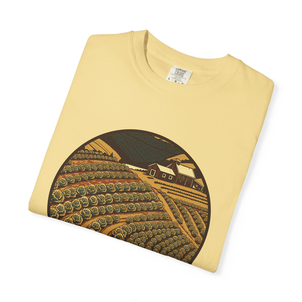 Vegetable Gardener Shirt - Vegetable Farm Hillside Tee