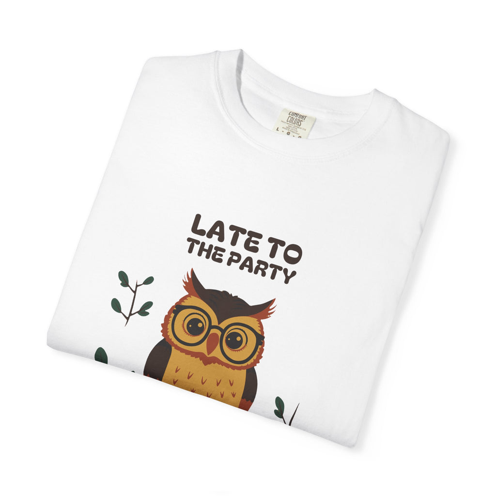 Book Lover Fall Shirt - Late to the Party Early to the Library Tee