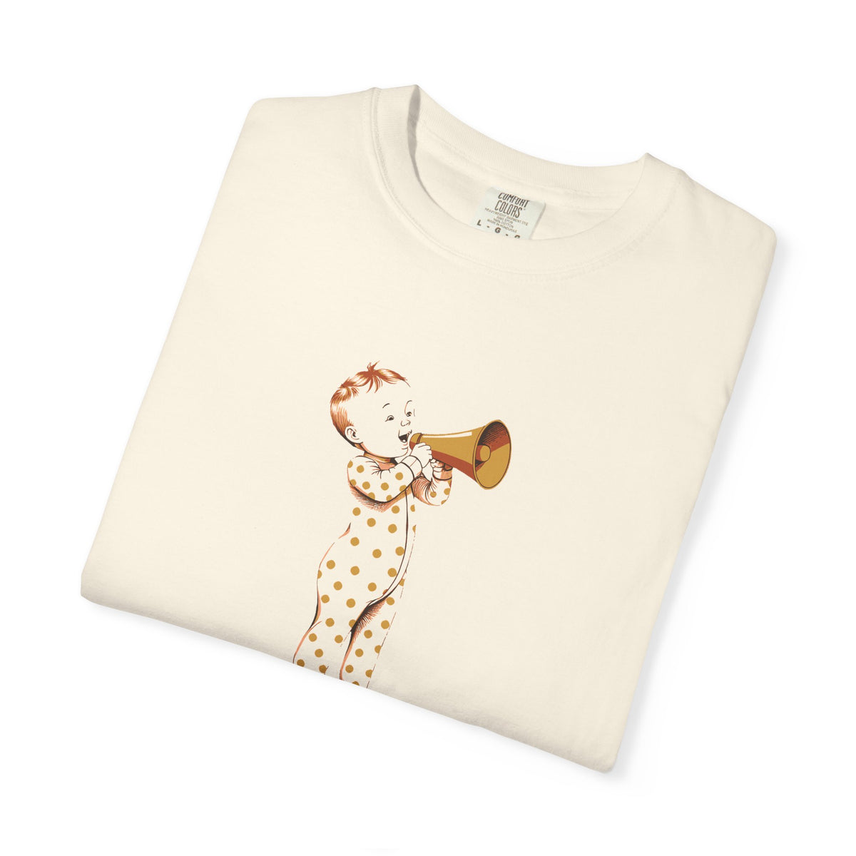 New Grandparent Gift Shirt - Baby Talk It's a Lot of Noise Tee