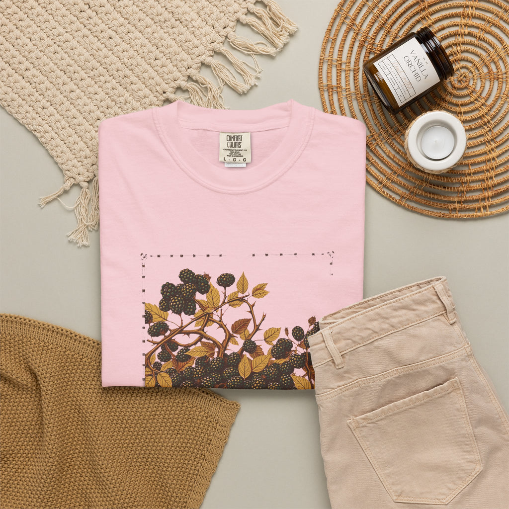 Botanical Lover Shirt - Blackberry Bramble Tee