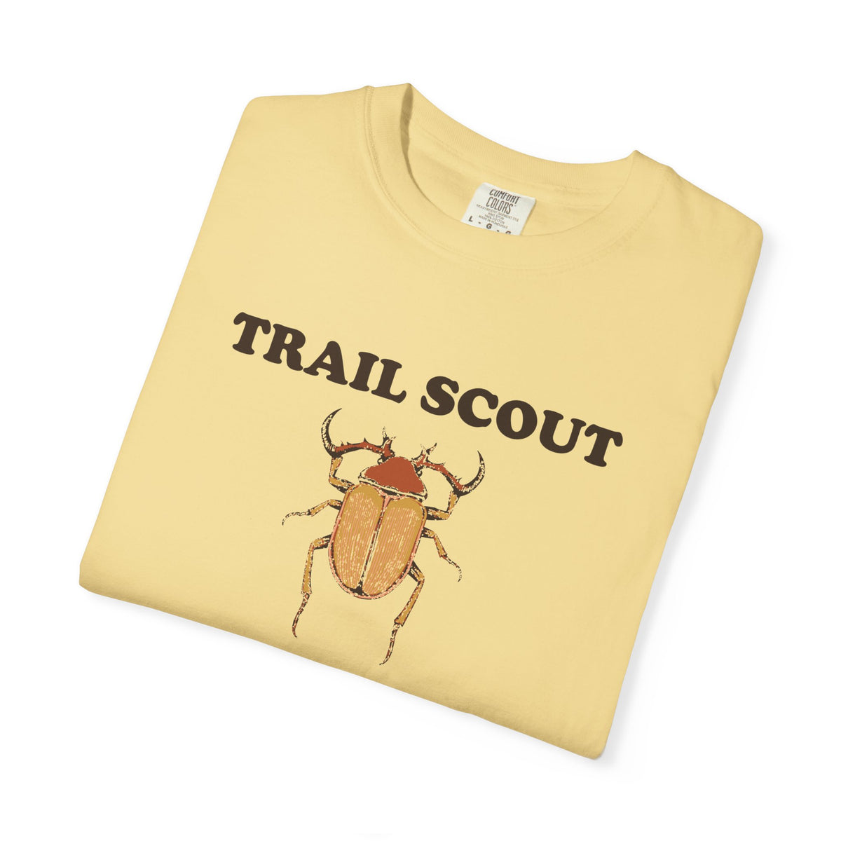 Nature Lover Shirt - Trail Scout Examining Beetle Tracks and Moss Tee