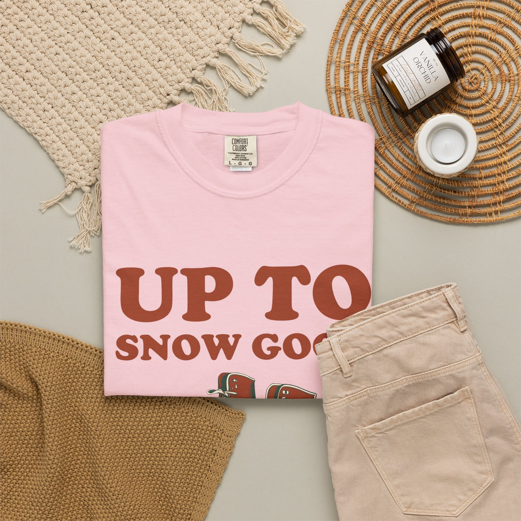 Christmas Skating Shirt - Up to Snow Good Tee