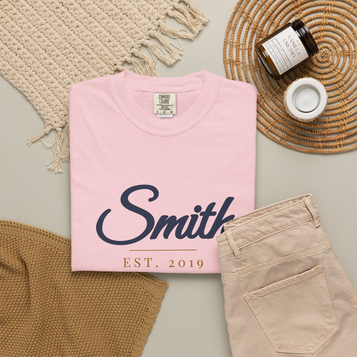 Custom Family Shirt Personalized Last Name Est Year Tee