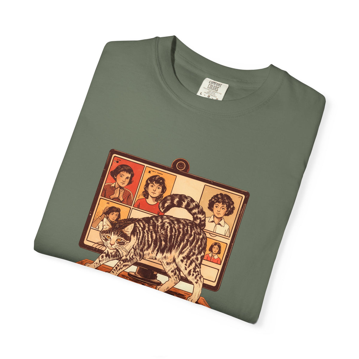 Remote Worker Gift Shirt - Cat Tail Stole the Presentation Tee
