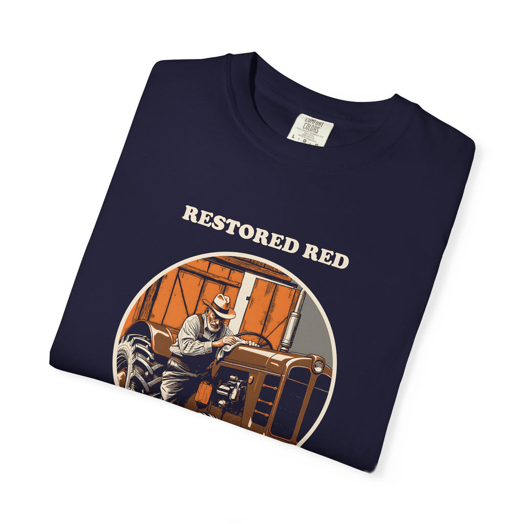 Restored Red Every Bolt Turned by Hand Shirt Tee